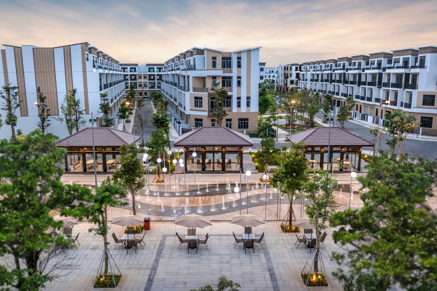 Dự Án TT City Millennia tt millennia city quảng trường nhạc nước