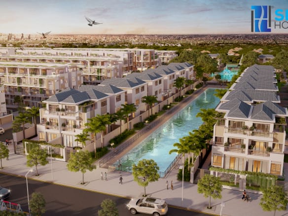 dãy biệt thự dự án lago centro