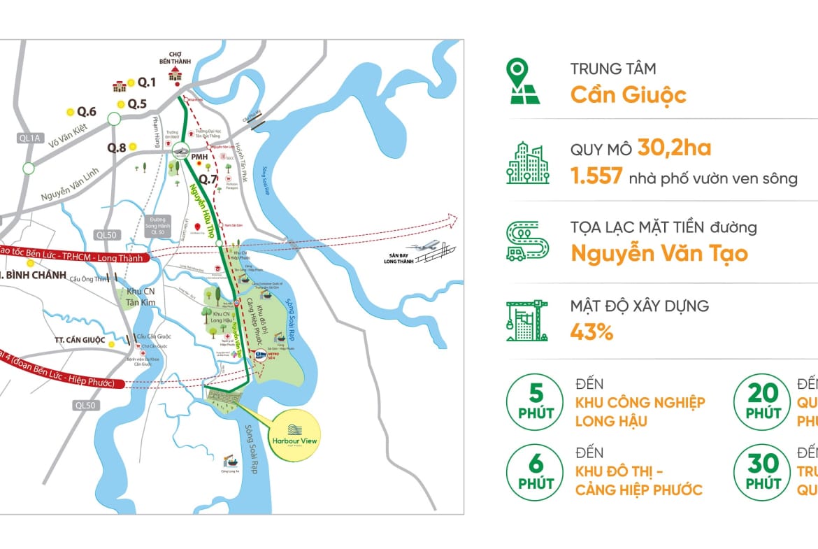 sơ đồ vị trí dự án hiệp phước harbour view