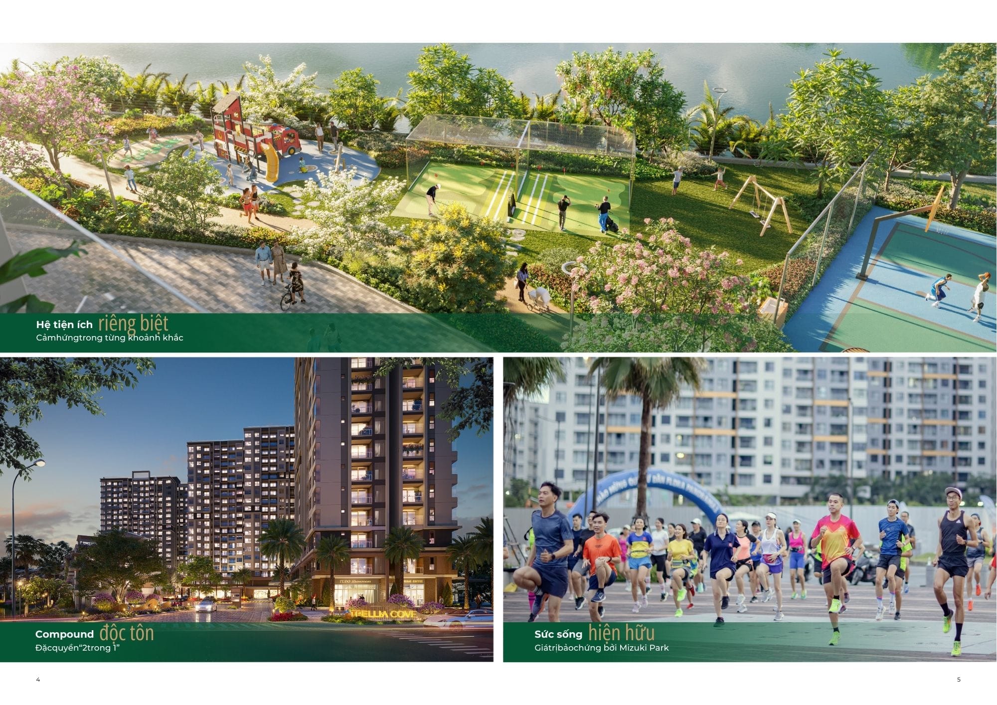 Căn Hộ Trellia Cove Nam Long tiện ích trellia cove